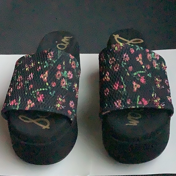 Sam Edelman High Heel Sandals Floral Design - Picture 2 of 7